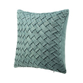 sublimation blank soft velvet cushion cover dark green